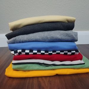 9 Men's Shirts size Medium-Large